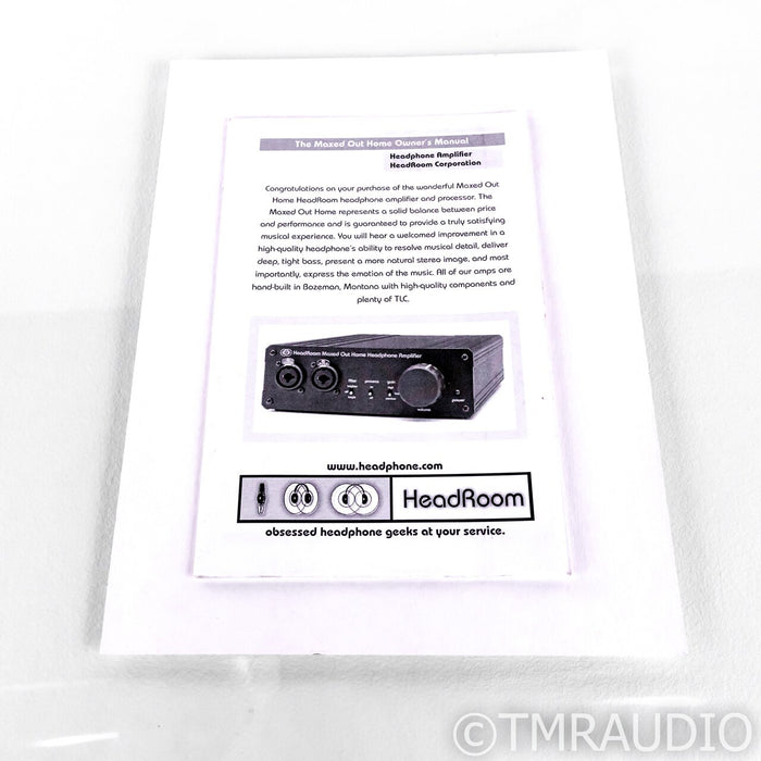 HeadRoom Maxed Out Home Headphone Amplifier