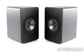 KEF X300A Wireless Bookshelf Speakers; Gunmetal Pair; AS-IS (Left Speaker Out)