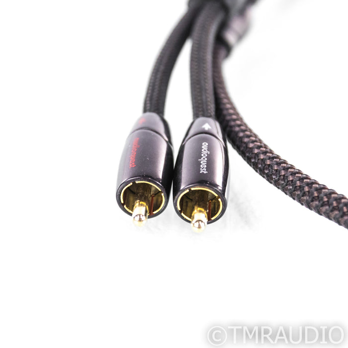 AudioQuest Big Sur RCA Cables; 2ft Pair Interconnects