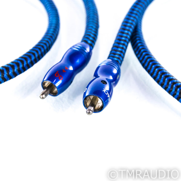 AudioQuest Diamondback RCA Cables; 1m Pair Interconnects