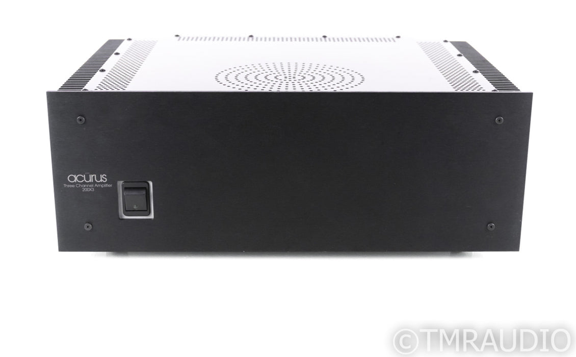 Acurus 200X3 3 Channel Power Amplifier; 200-X3