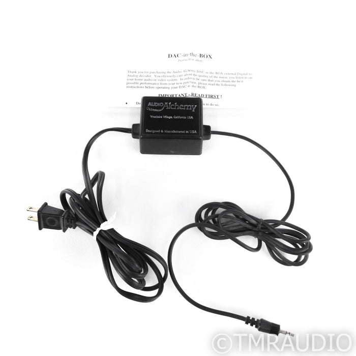Audio Alchemy DAC-In-The-Box DAC; D/A Converter