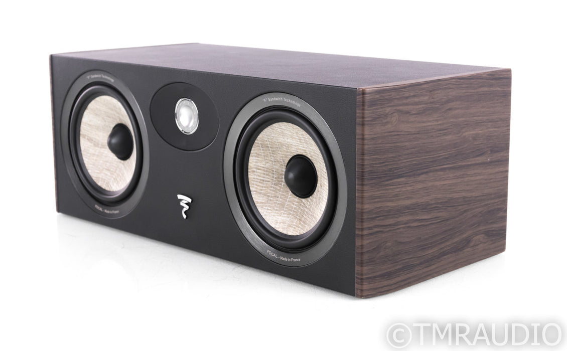 Focal Aria CC900 Center Channel Speaker; Walnut