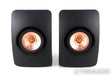 KEF LS50 Bookshelf Speakers; Black Pair; LS-50