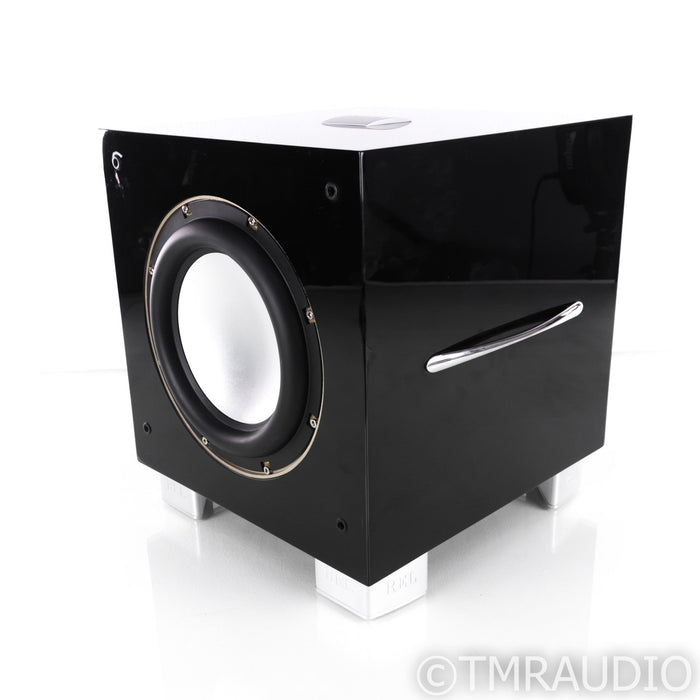 REL Acoustics S/3 10" Powered Subwoofer; Piano Black; S-3