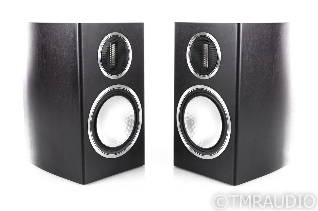 Monitor Audio Gold 100 Bookshelf Speakers; Dark Walnut Pair (1/3)