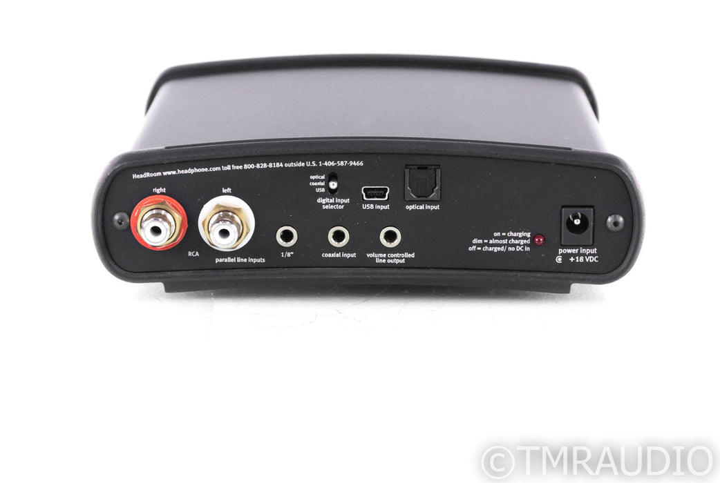 HeadRoom Model 2500 Portable Desktop Headphone Amplifier; Battery Powered