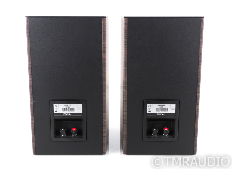 Focal Aria 906 Bookshelf Speakers; Walnut Pair