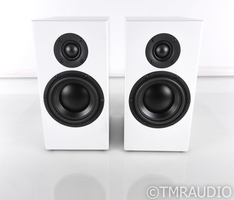 Totem Sky Bookshelf Speakers; Satin White Pair
