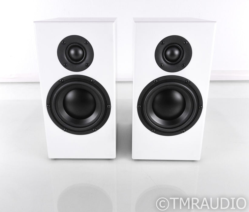 Totem Sky Bookshelf Speakers; Satin White Pair