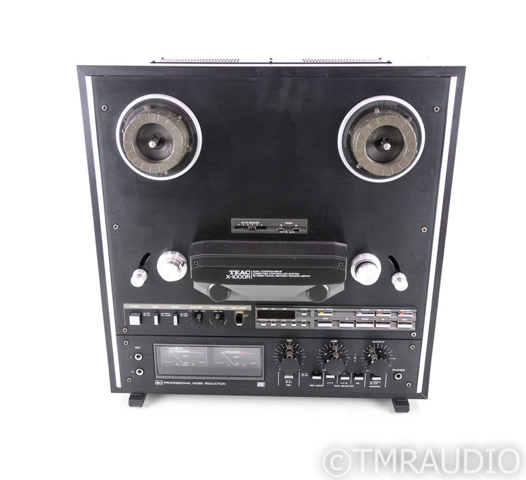 Teac X-1000R Reel to Reel Player; Tape Recorder; AS-IS (Pinch Rollers Stick)