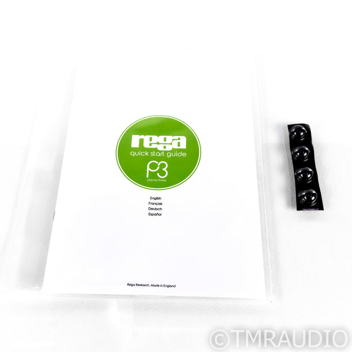 Rega P3 Planar Three Turntable; Rega Elys 2 MM Cartridge