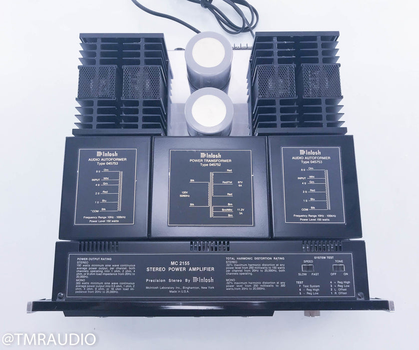 McIntosh MC2155 Vintage Stereo Power Amplifier