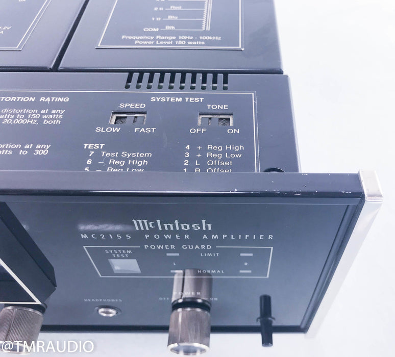 McIntosh MC2155 Vintage Stereo Power Amplifier