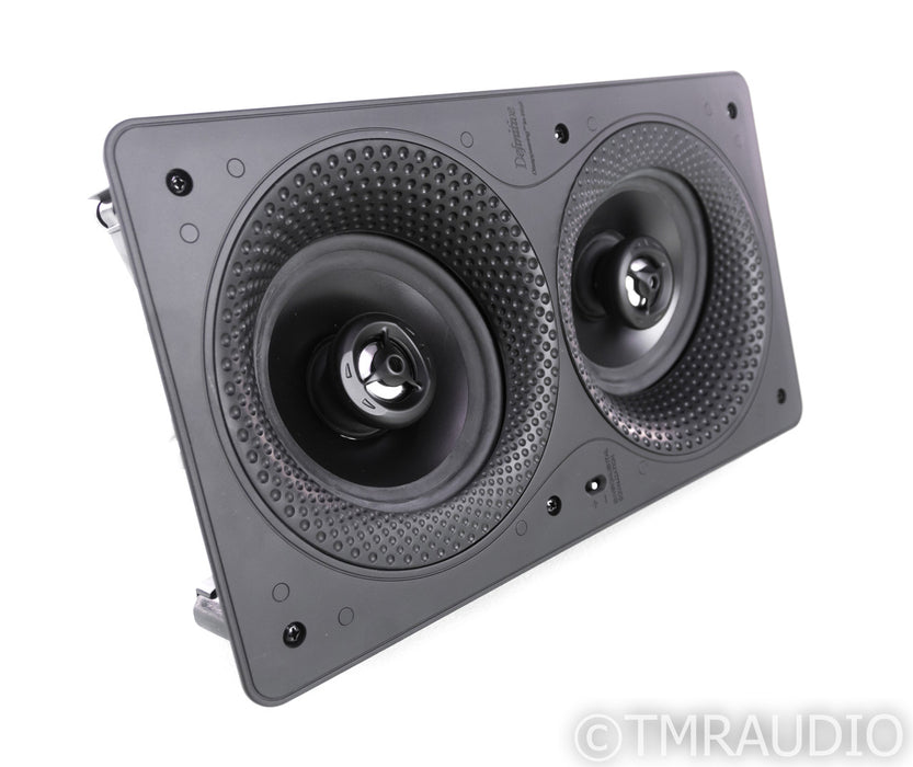 Definitive Technology DI 5.5BPS In-Wall Speaker; Single White Over Black Speaker