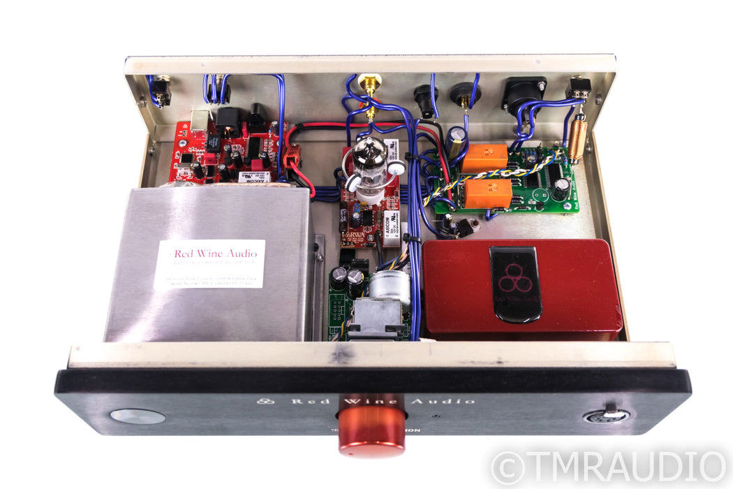 Red Wine Audio Audeze Edition Tube Headphone Amplifier / DAC; Pelican Case