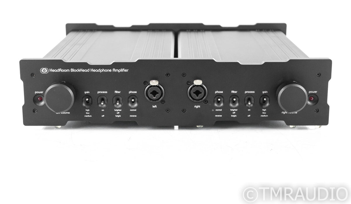 HeadRoom BlockHead Dual Balanced Headphone Amplifier; Stepped Attenuators