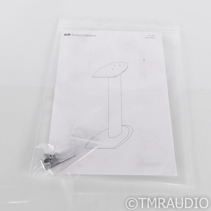 B&W FS-805 Speaker Stands; For FS-805 Series Speakers; Silver Pair