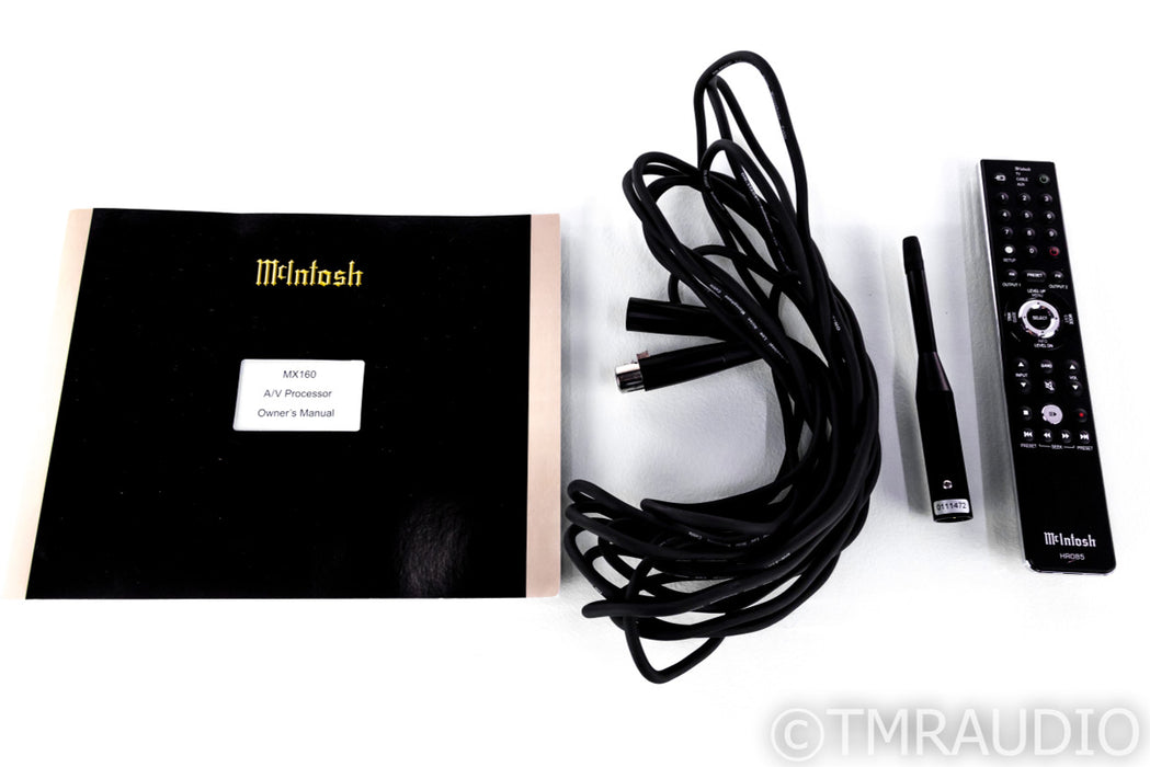 McIntosh MX160 11.1 Channel Home Theater Processor; 4K UHD; Dolby Atmos; Auro 3D