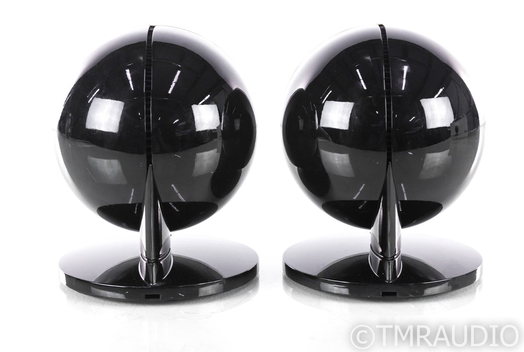 Focal Dome Bookshelf Speakers; Diamond Black Pair; Wall Mount Capable