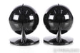 Focal Dome Bookshelf Speakers; Diamond Black Pair; Wall Mount Capable