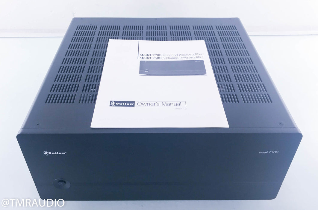 Outlaw Audio Model 7500 5 Channel Power Amplifier