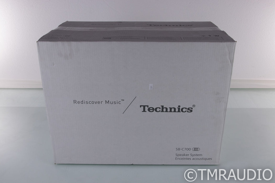 Technics SB-C700 Bookshelf Speakers; White Pair; SBC700 (New)