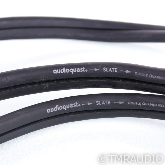 Audioquest Slate Bi-Wire Speaker Cables; 3m Pair