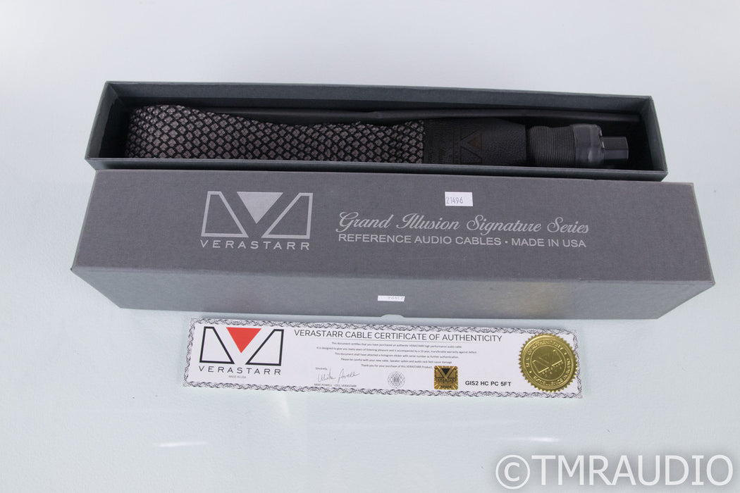 Verastarr Grand Illusion Signature Series II Power Cable; 5ft AC Cord