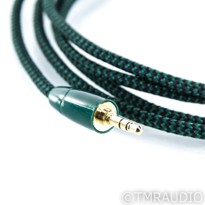 Audioquest Evergreen 3mm / 1/8" TRS Stereo Cable; Single 2m Interconnect