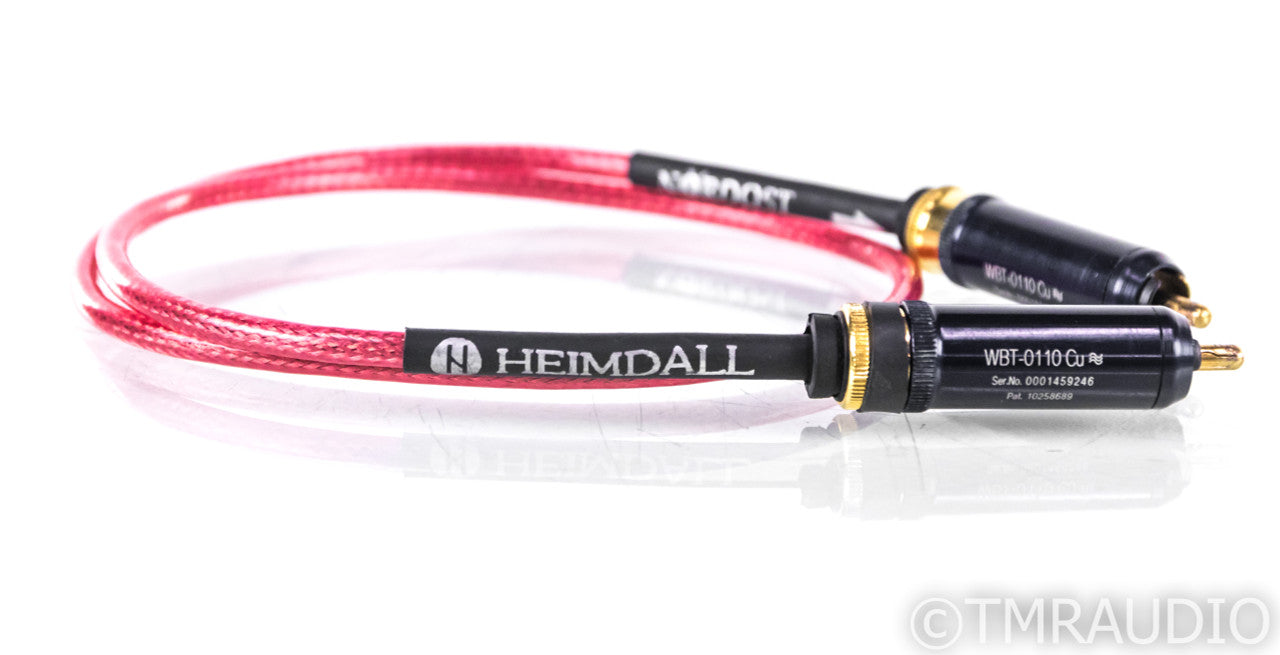 Nordost Heimdall Digital Coax Cable; Single .7m Interconnect w/ WBT Connectors