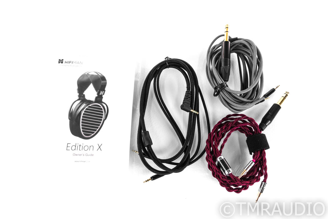 HiFiMan Edition X Planar Magnetic Headphones; Upgraded LQi Cable
