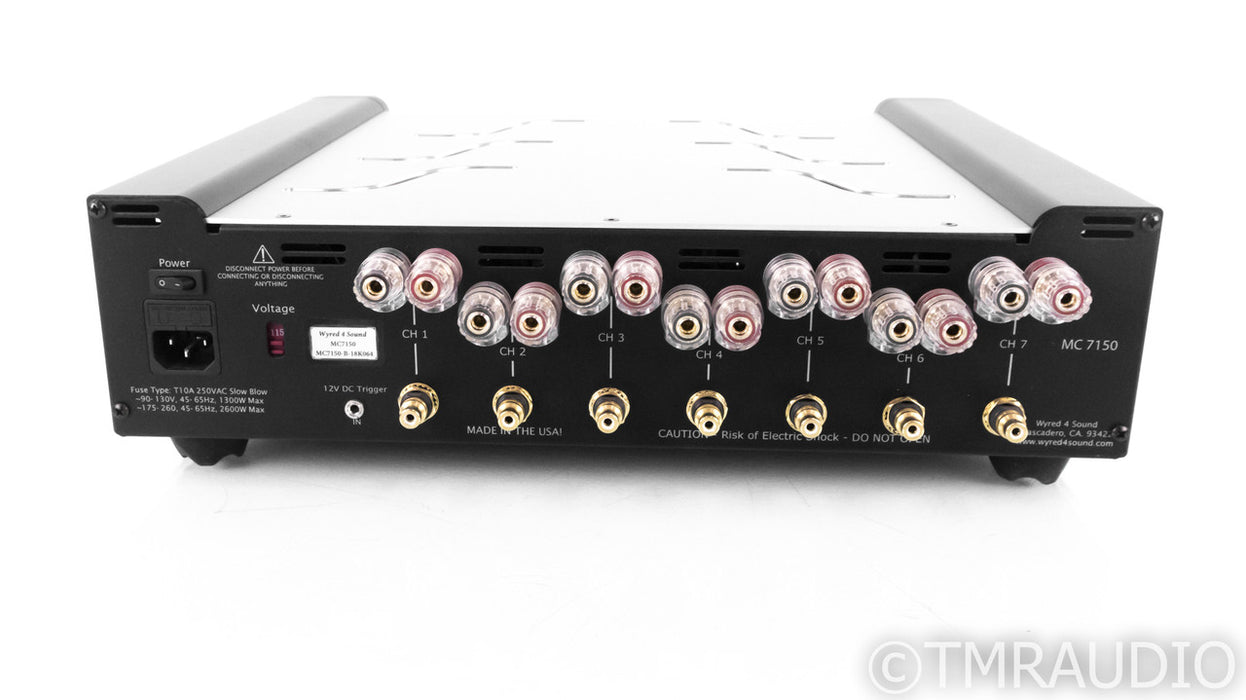 Wyred 4 Sound MC 7150 7-Channel Power Amplifier; MC7150
