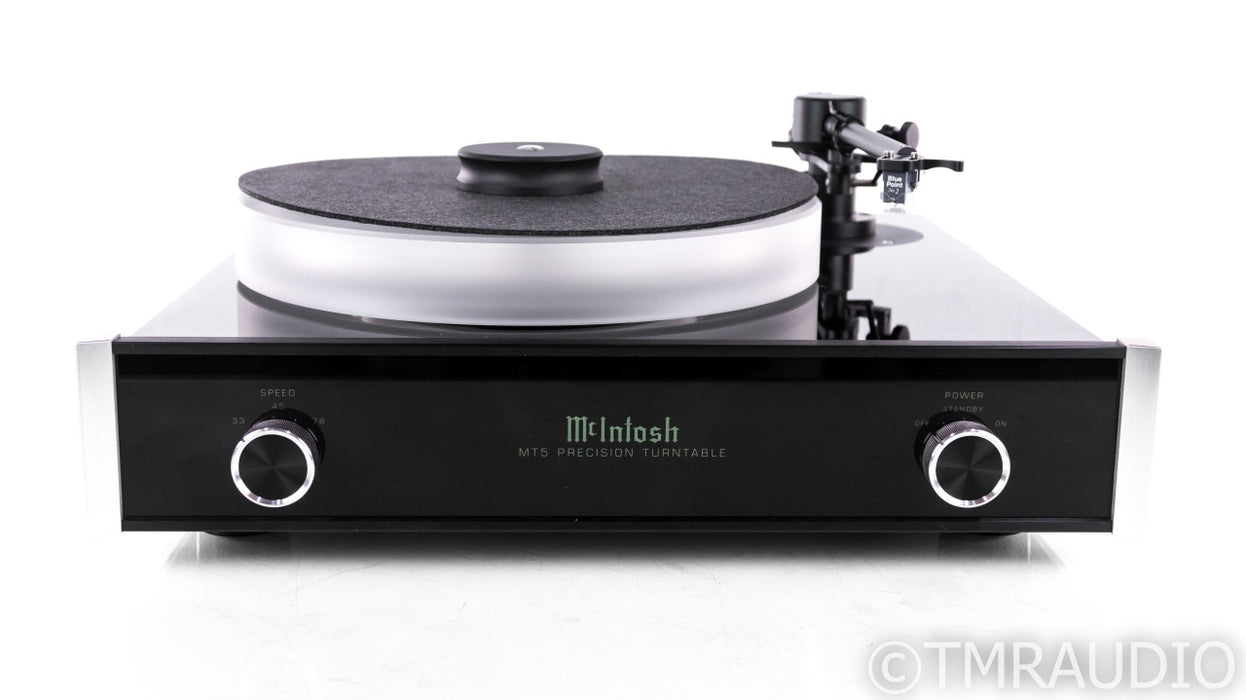 McIntosh MT5 Belt Drive Turntable; MT-5; Sumiko Blue Point No.2 MC Cartridge