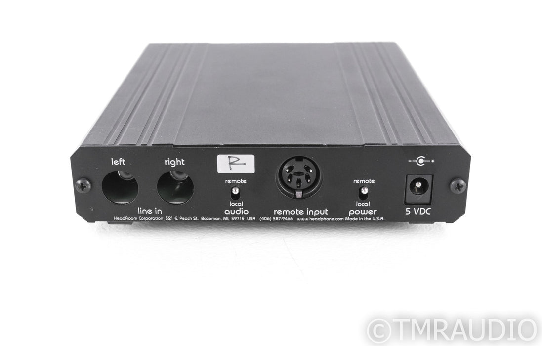 HeadRoom Cosmic Headphone Amplifier; Upgraded APS Remote DC Power Supply