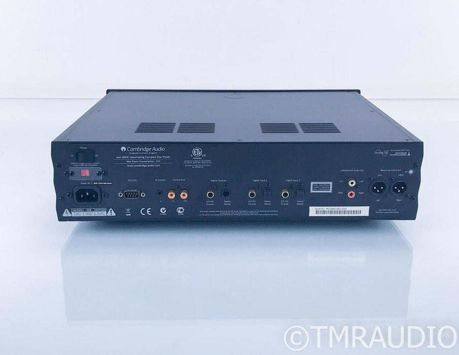 Cambridge Audio Azur 840C Upsampling CD Player / Transport; 840-C; Remote