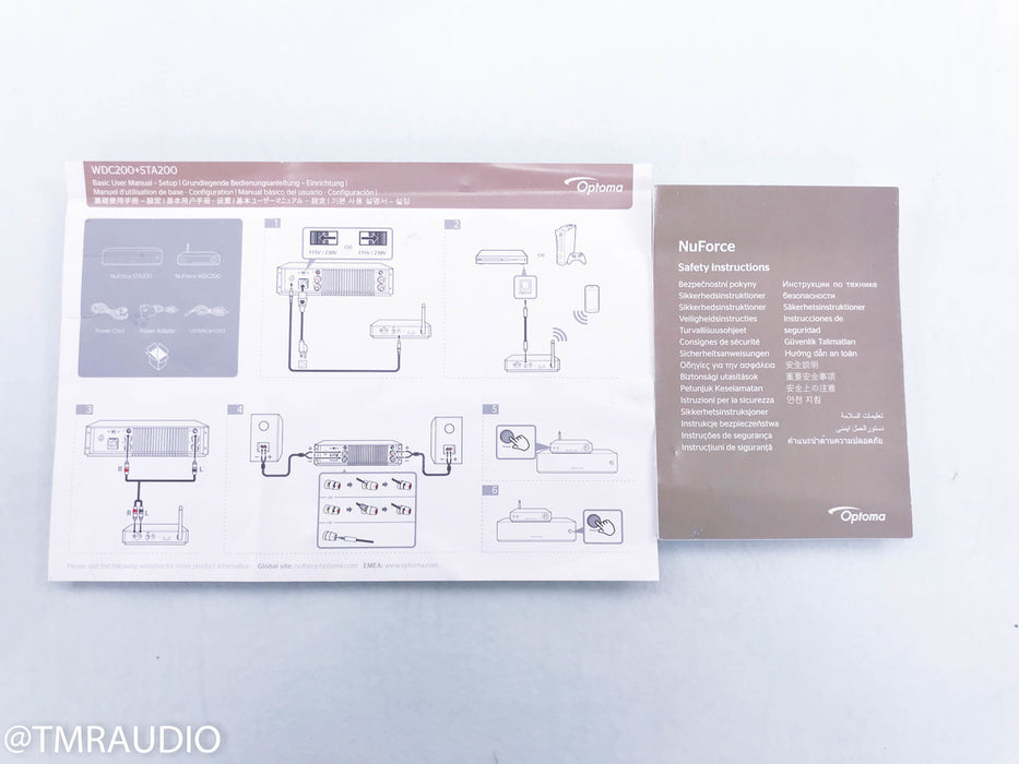 Optoma NuForce STA200 Stereo Power Amplifier