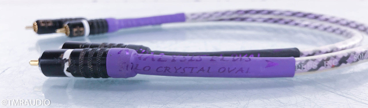 Analysis Plus Solo Crystal Oval RCA Cables