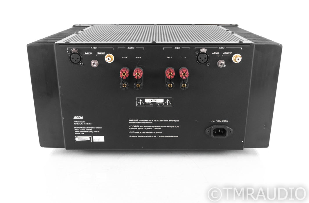 Adcom GFA 5802 Stereo Power Amplifier