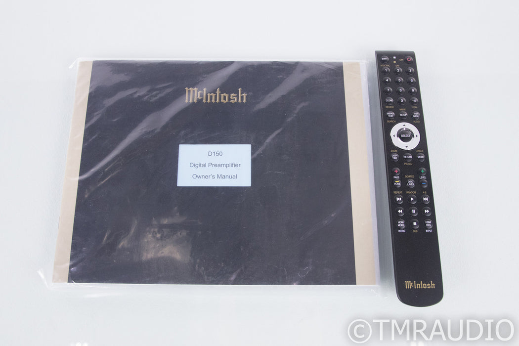McIntosh D150 DAC / Digital Preamplifier; D-150; Remote; USB