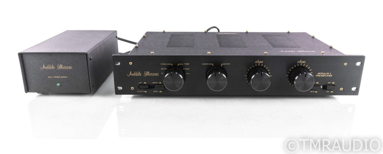 Audible Illusions Modulus 3 Stereo Tube Preamplifier; MM Phono