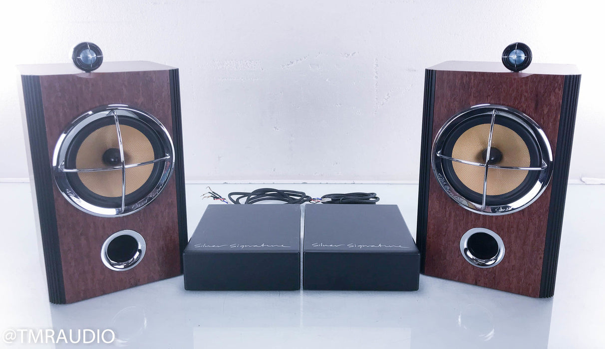 B&W John Bowers Silver Signature Bookshelf Speakers