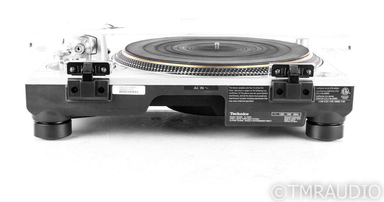 Technics SL-1200G Direct Drive Turntable System; SL1200G (No Cartridge)
