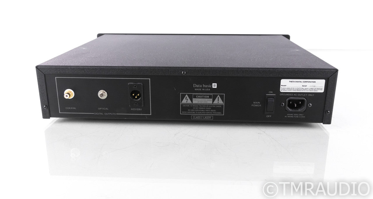 Theta Data Basic II CD Transport; Remote
