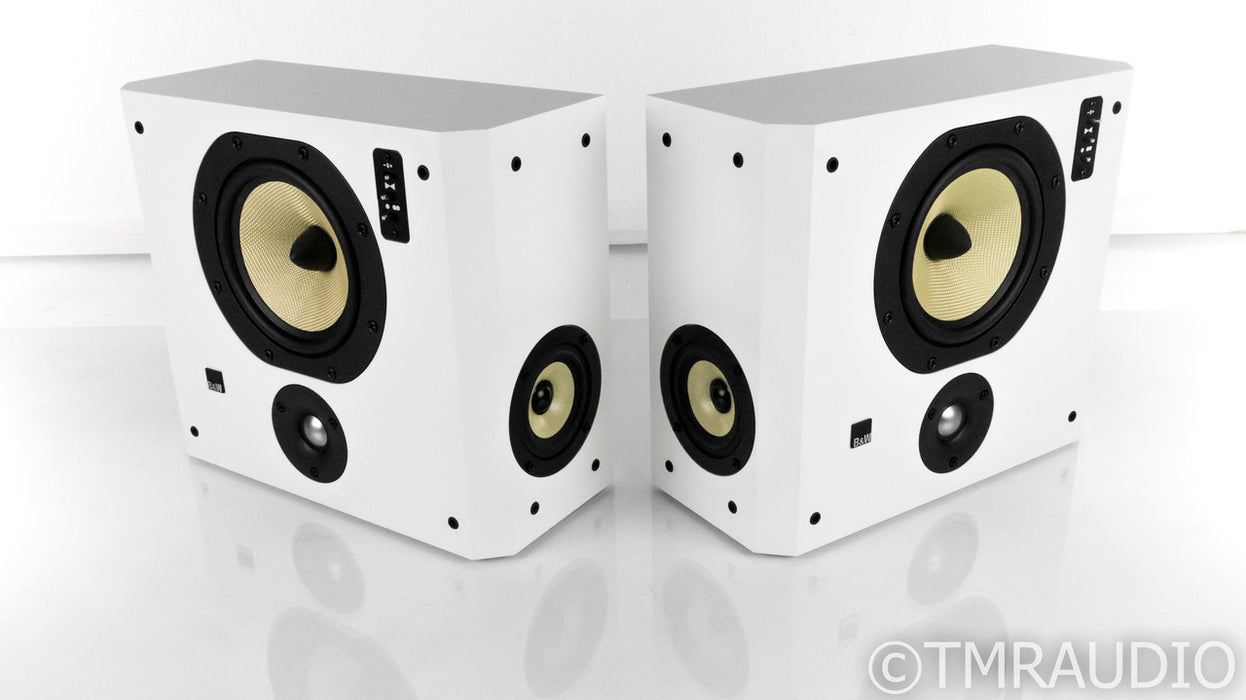 B&W DS7 On-Wall / Surround Speakers; White Pair DS-7