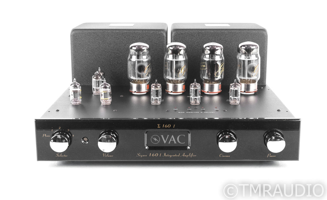 VAC Sigma 160i Stereo Tube Integrated Amplifier; 160-i; Remote; MM Phono