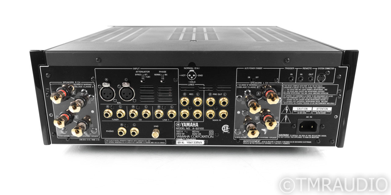 Yamaha A-S2100 Stereo Integrated Amplifier; AS2100; Black