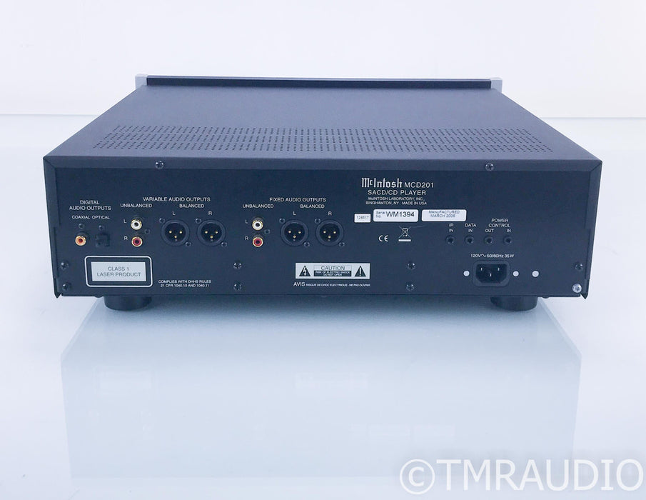 McIntosh MCD201 SACD / CD Transport; MCD-201; Remote