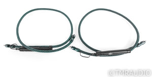 AudioQuest Jaguar RCA Cables; 1m Pair Interconnects; 36v DBS