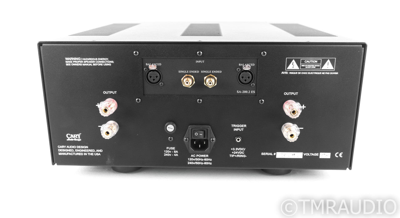 Cary SA-200.2 Stereo Power Amplifier; SA200.2 (1/0)